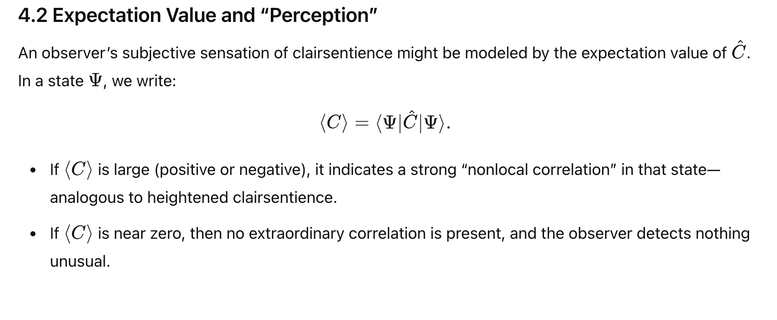 Value and Perception